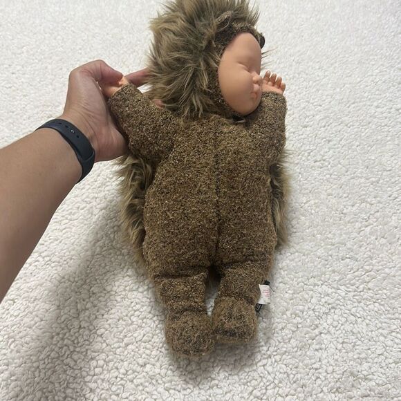 Vintage Anne Geddes Baby Hedgehog Doll - Picture 5 of 11